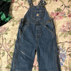 girls 4t carhartt overalls